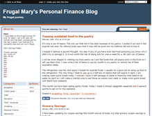 Tablet Screenshot of frugal-mary.savingadvice.com