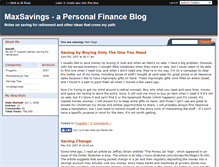 Tablet Screenshot of maxsavings.savingadvice.com