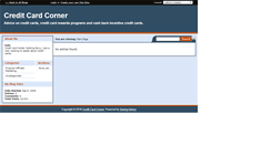 Desktop Screenshot of credit-cards.savingadvice.com