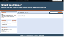 Tablet Screenshot of credit-cards.savingadvice.com