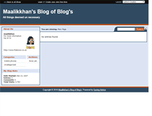 Tablet Screenshot of maalikkhan.savingadvice.com