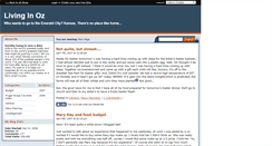 Desktop Screenshot of livinginoz.savingadvice.com