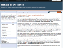 Tablet Screenshot of behaveyourfinance.savingadvice.com