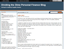 Tablet Screenshot of dividingthedime.savingadvice.com