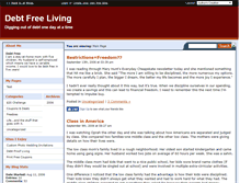 Tablet Screenshot of debtfree.savingadvice.com