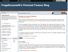 Tablet Screenshot of frugalhousewife.savingadvice.com