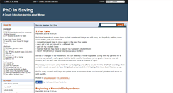 Desktop Screenshot of phdsaving.savingadvice.com