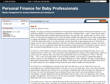 Tablet Screenshot of financeforstarters.savingadvice.com