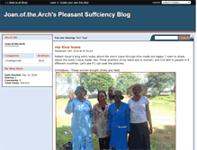 Tablet Screenshot of joanofthearch.savingadvice.com