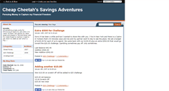 Desktop Screenshot of cheapcheetah.savingadvice.com