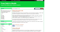 Desktop Screenshot of fromdebttowealth.savingadvice.com