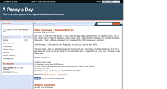 Desktop Screenshot of apennyaday.savingadvice.com