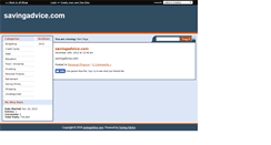 Desktop Screenshot of kestity.savingadvice.com