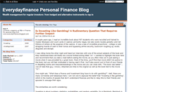 Desktop Screenshot of everydayfinance.savingadvice.com