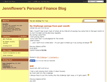 Tablet Screenshot of jenniflower.savingadvice.com