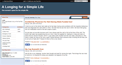Desktop Screenshot of cindilee.savingadvice.com