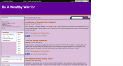 Desktop Screenshot of beawealthywarrior.savingadvice.com
