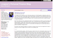 Desktop Screenshot of lizajane.savingadvice.com