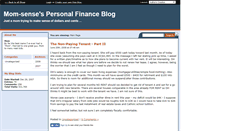 Desktop Screenshot of money-sense.savingadvice.com