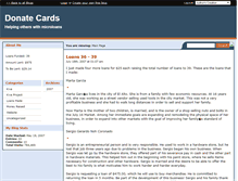 Tablet Screenshot of donatecards.savingadvice.com