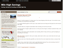 Tablet Screenshot of milehighsavings.savingadvice.com