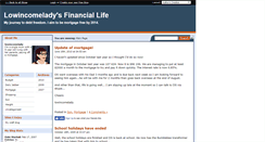 Desktop Screenshot of lowincomelady.savingadvice.com