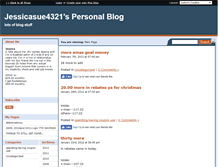 Tablet Screenshot of jessicasue4321.savingadvice.com