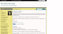 Desktop Screenshot of nopainnogain.savingadvice.com