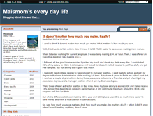 Tablet Screenshot of maismom.savingadvice.com