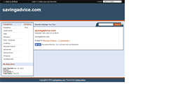 Desktop Screenshot of lenting.savingadvice.com