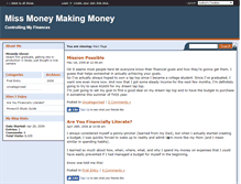 Tablet Screenshot of missmoney.savingadvice.com