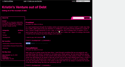 Desktop Screenshot of kristinmarie.savingadvice.com