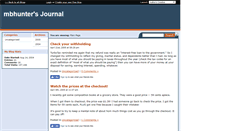 Desktop Screenshot of mbhunter.savingadvice.com