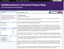 Tablet Screenshot of ambitioussaver.savingadvice.com