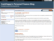 Tablet Screenshot of cashhappy.savingadvice.com