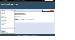 Desktop Screenshot of ellian.savingadvice.com