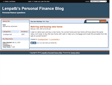 Tablet Screenshot of lenpatb.savingadvice.com
